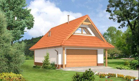 Проект гаража ГР-160 7×8 м