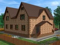Проект каркасного дома КД-436 15×15 м