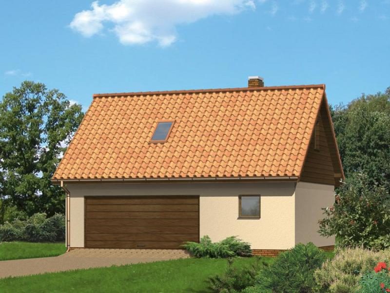Проект гаража ГР-182 7×10 м